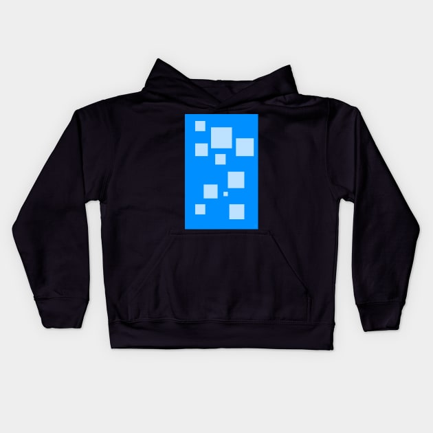 Blue dance Kids Hoodie by Mr.Guide